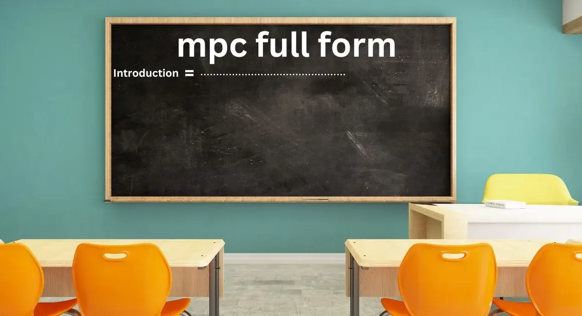 MPC Full Form Explained A Comprehensive Guide